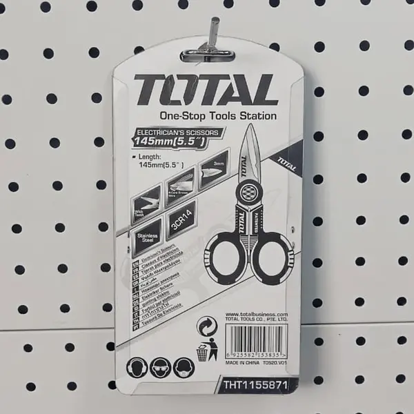 Tijera De Electricista 5.5" Total