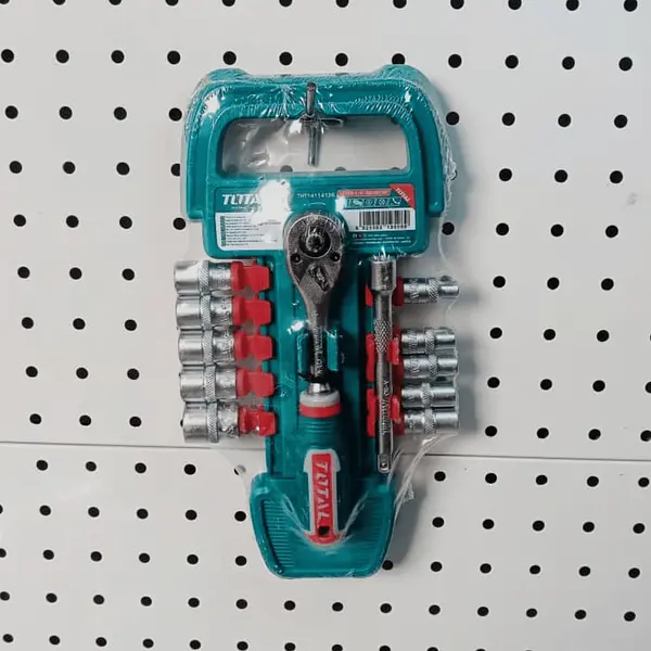 Juego De Copas Con Rachet 1/4" - 12pzs Total