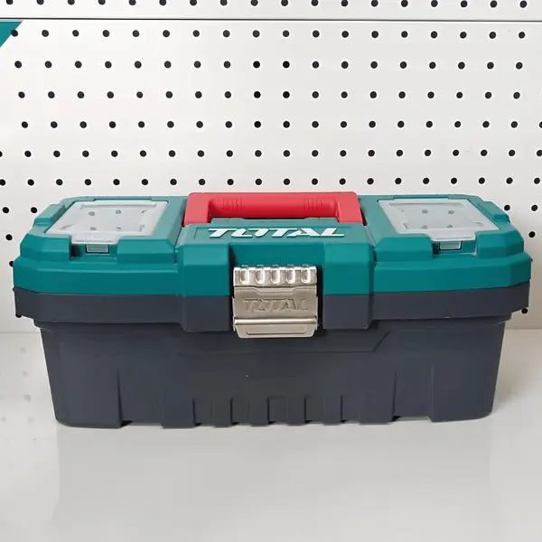 Caja De Herramientas 14" Plástica - Cierre Metálico Total