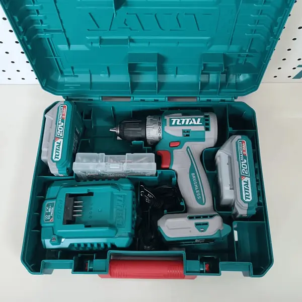 Taladro Inalámbrico 20v 3/8 + 2 Baterías 2.0 Ah Total