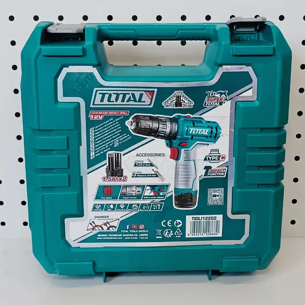 Taladro Inalámbrico 12v 3/8 + 2 Baterías 1.5 Ah Total
