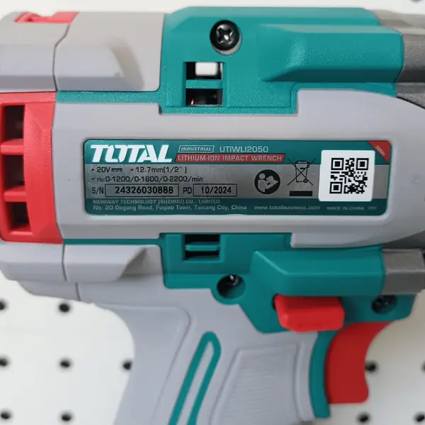 Taladro Impacto 20v 1/2" 500nm + 2 Baterías 4.0 Ah Total
