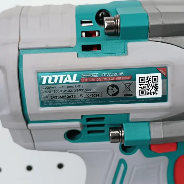 Taladro Impacto 20v 1/2" 850nm + 2 Baterías 4.0 Ah Total
