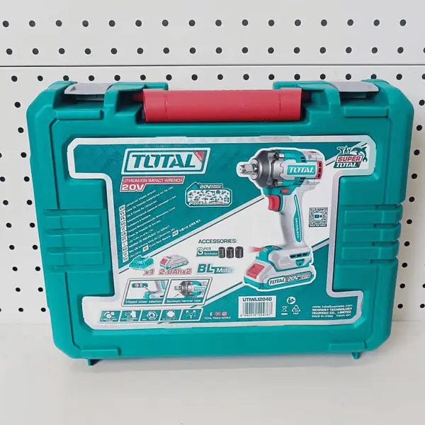 Taladro Impacto 20v 1/2" 400nm + 2 Baterías 2.0 Ah Total