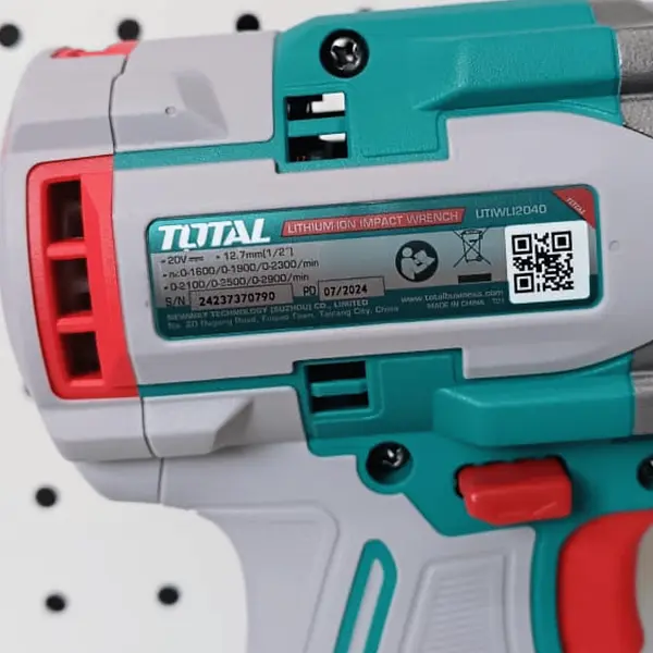 Taladro Impacto 20v 1/2" 400nm + 2 Baterías 2.0 Ah Total