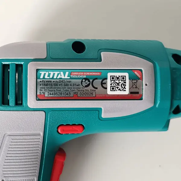 Destornillador Inalámbrico 4v Total