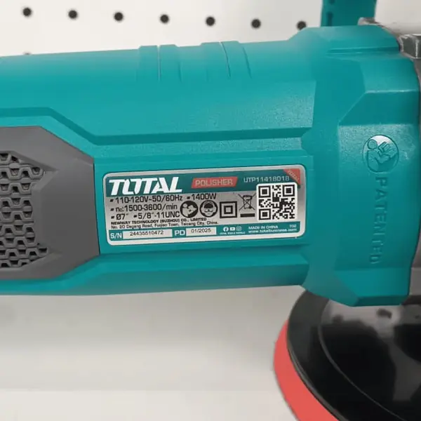 Polichadora 1400w 7" Industrial Total