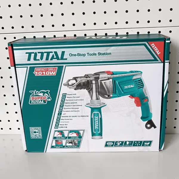 Taladro 1010w 1/2" Percutor Industrial Total