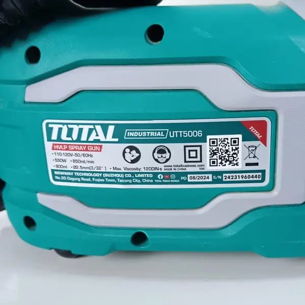 Pistola De Pintar 550w - 800ml Total
