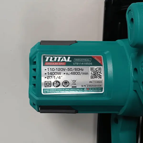 Sierra Circular 1400w Super Select Total