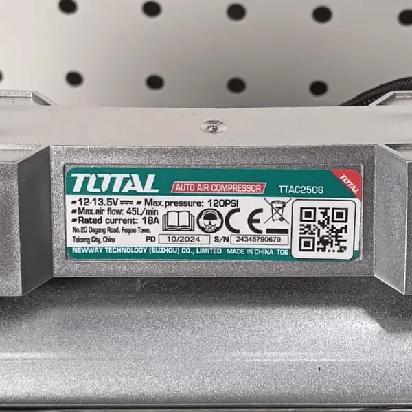 Inflador Portátil Dc 12v 120 Psi Total