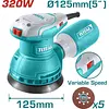 Lijadora Orbital 5" 320w Industrial Super Select Total