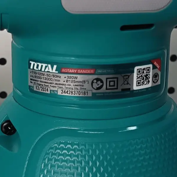 Lijadora Orbital 5" 320w Industrial Super Select Total