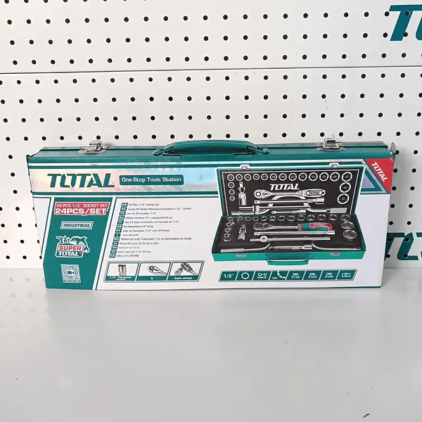 Juego De Copas Con Ratchet 1/2" - 24pzs Total