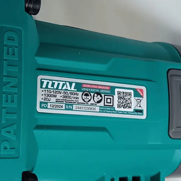 Demoledor 1300w 20 J Industrial Total