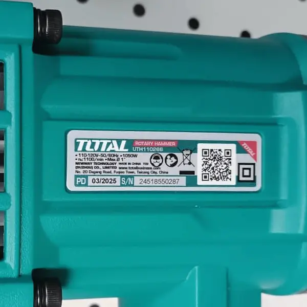 Taladro Rotomartillo 1050w 4.5 J Industrial Total