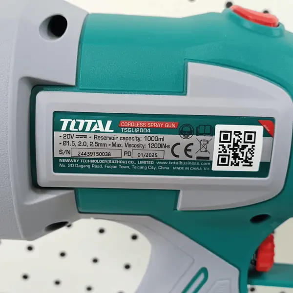 Pistola De Pintar 20v - 800ml Total