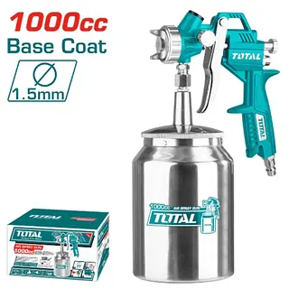 Pistola De Pintar 1.5mm - 1000cc De Vaso Para Base Total