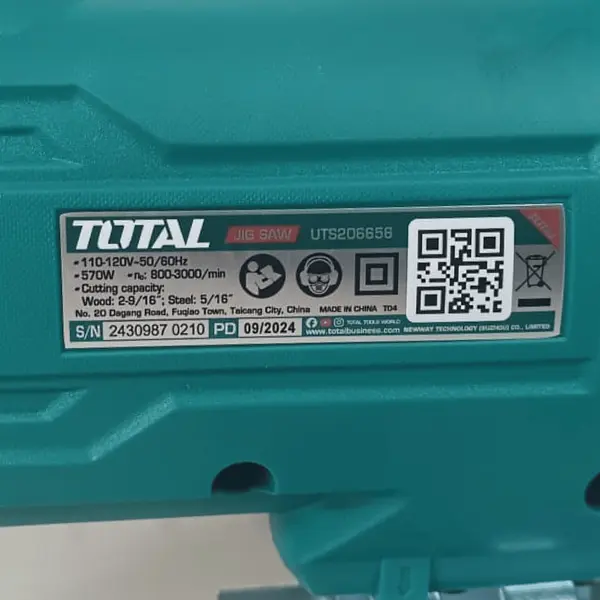 Sierra Caladora 570w Super Select Total