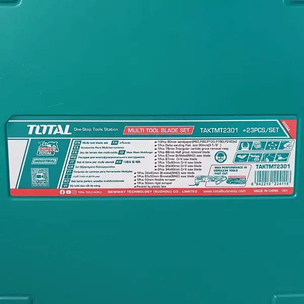 Accesorios 23 Pzs Para Multiherramientas Industrial Total