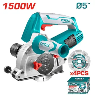 Acanaladora De Concreto 1500w (5") Industrial Total