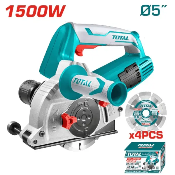 Acanaladora De Concreto 1500w (5") Industrial Total
