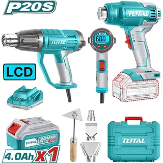 Combo 2 Pistolas De Calor + Batería + Cargador Total