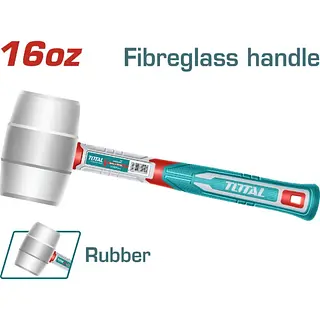 Martillo Chipote 16oz Blanco Mango Fibra Industrial Total