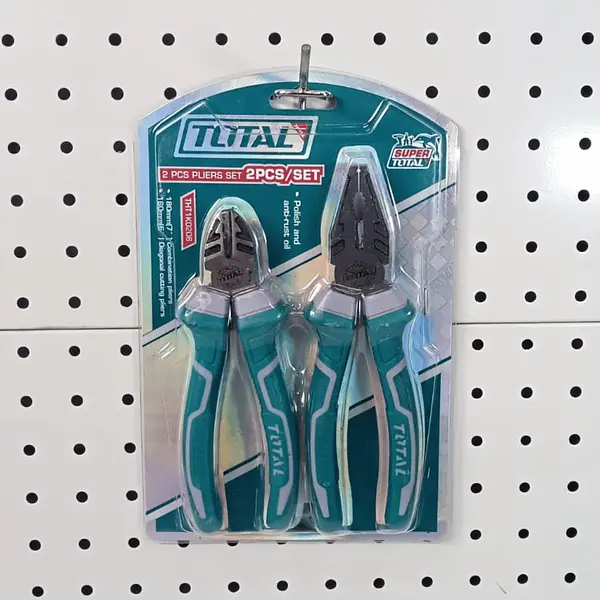 Juego De Alicate 7" + Corta Frio 6" Super Total