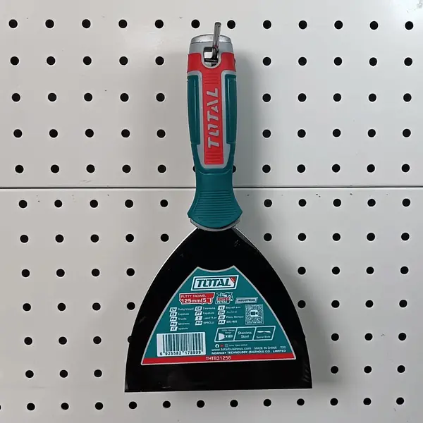 Espátula 125mm Acero Inox Total
