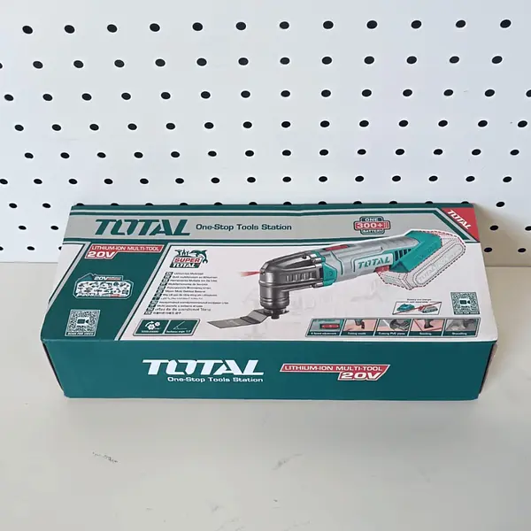 Multiherramienta Inalámbrica Oscilante 20v + Bateria Total