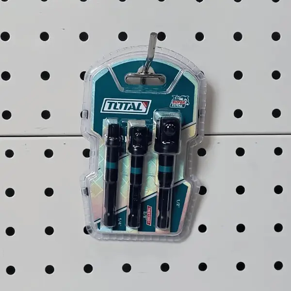 Juego De Adaptadores Para Copas De 1/4"-3/8"-1/2" 3pzs Total