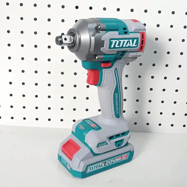 Combo 20v Pistola Impacto 1/2" 400nm + Lampata 2000l Total