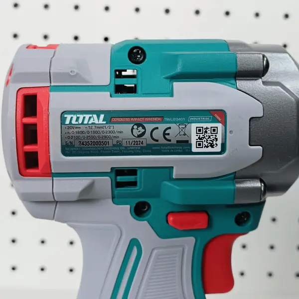 Combo 20v Pistola Impacto 1/2" 400nm + Lampata 2000l Total