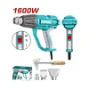 Pistola De Calor 1600w - 3 Temperaturas + Boquillas Total