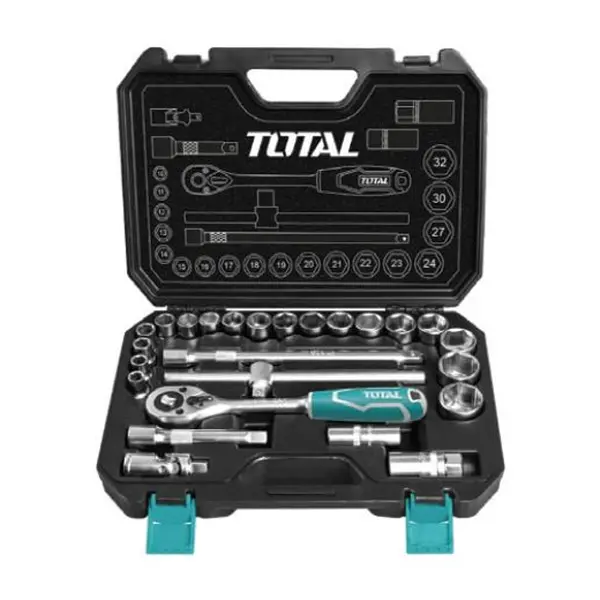 Juego De Copas Y Ratchet 1/2" - 25pzs Total