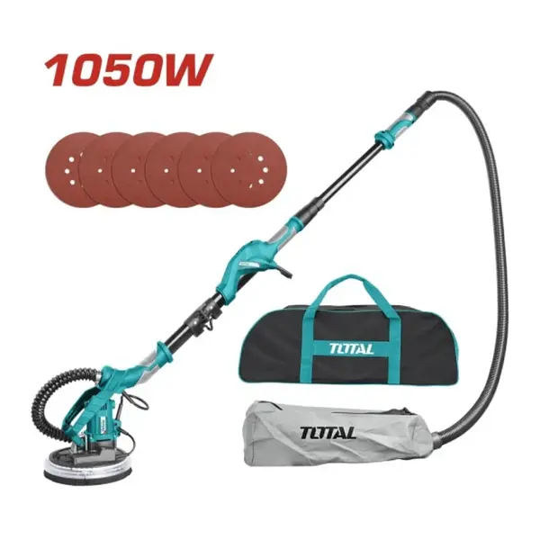 Lijadora De Pared 1050w + Accesorios Industrial Total