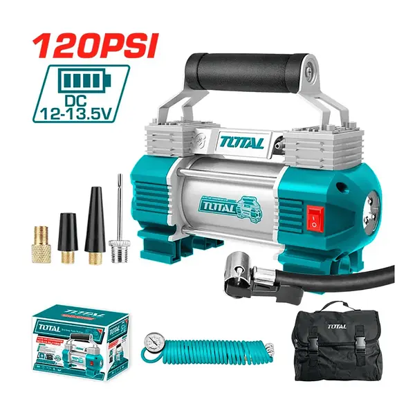 Inflador Portátil Dc 12v 120psi Total
