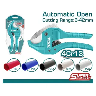 Cortadora De Tubo Pvc 193mm Super Select Total