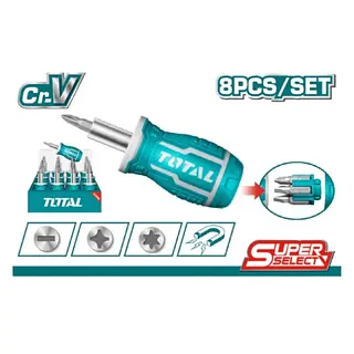 Destornillador 8 En 1 Imantado Total