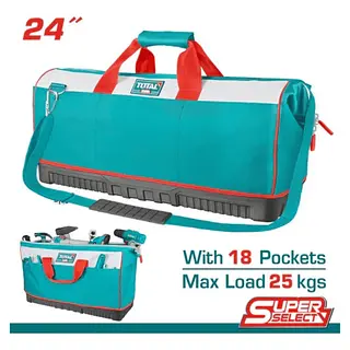 Bolso Para Herramientas 24" Base Dura Total