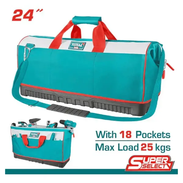Bolso Para Herramientas 24" Base Dura Total