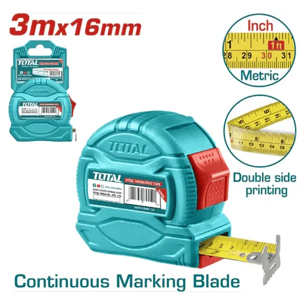 Cinta Métrica 3m X 16mm Super Select Total