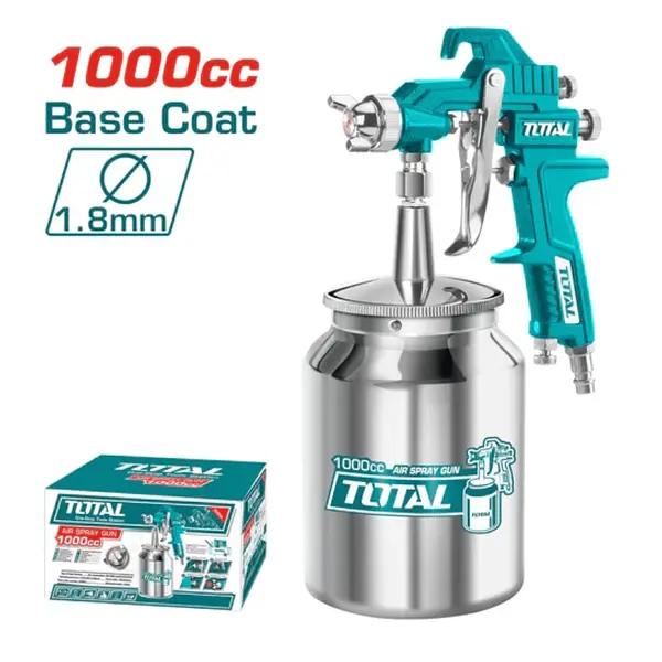 Pistola De Pintar 1.8mm - 1000cc De Vaso Para Base Total