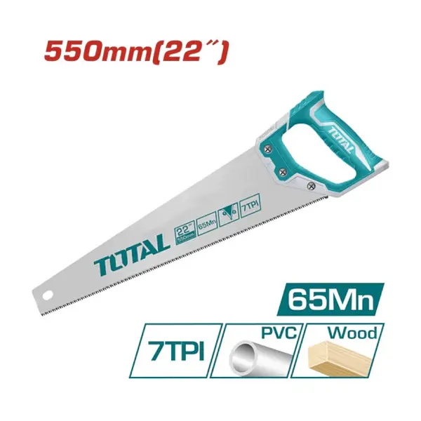 Serrucho 22" Mango De Fibra De Vidrio Total
