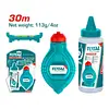 Tira Linea Cimbra 30m Botella + Nivel Burbuja Total