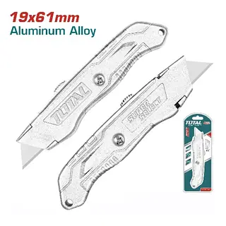 Bisturí 19x61mm Metálico Tipo Navaja Super Select Total