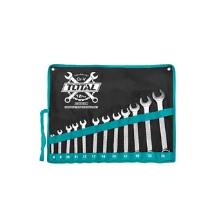 Juego De Llave Mixta 6-24mm - 12pzs Industrial Total Juego De Llave Mixta 6-24mm - 12pzs Industrial Total