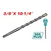 Broca Sds Plus 3/8" Para Rotomartillos Industrial Total