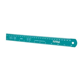 Regla 30cm De Aluminio Total Regla 30cm De Aluminio Total